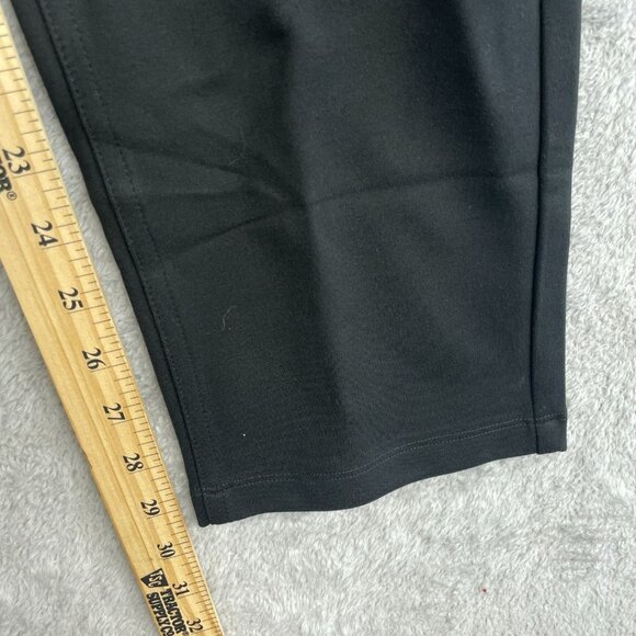 NEW S.C. & Co. Women's M Black Pull-On Slim Leg 5 Pocket Pants Stretched - Picture 7 of 10